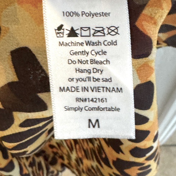 NWOT LuLaRoe Animal Print Kimono Size M 🐆 - Picture 10 of 12